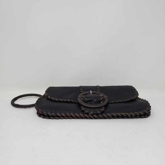 The Mango Tree faux leather clutch with ring handle  Excellent condition - Picture 5 of 7